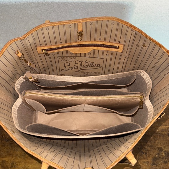 Louis Vuitton Neverfull GM Tote Bag Plus Bag Insert - Picture 11 of 12